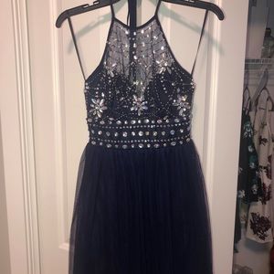 Navy Blue Dress